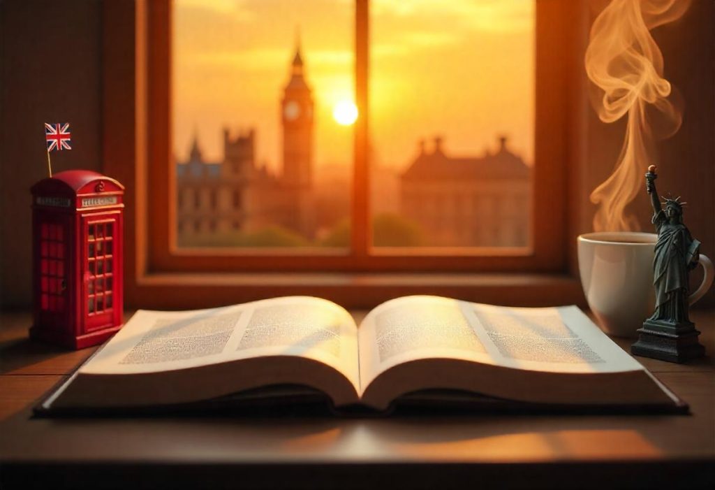 برای خرید کتاب زبان انگلیسی لهجه بریتیش بهتر است یا امریکن ؟